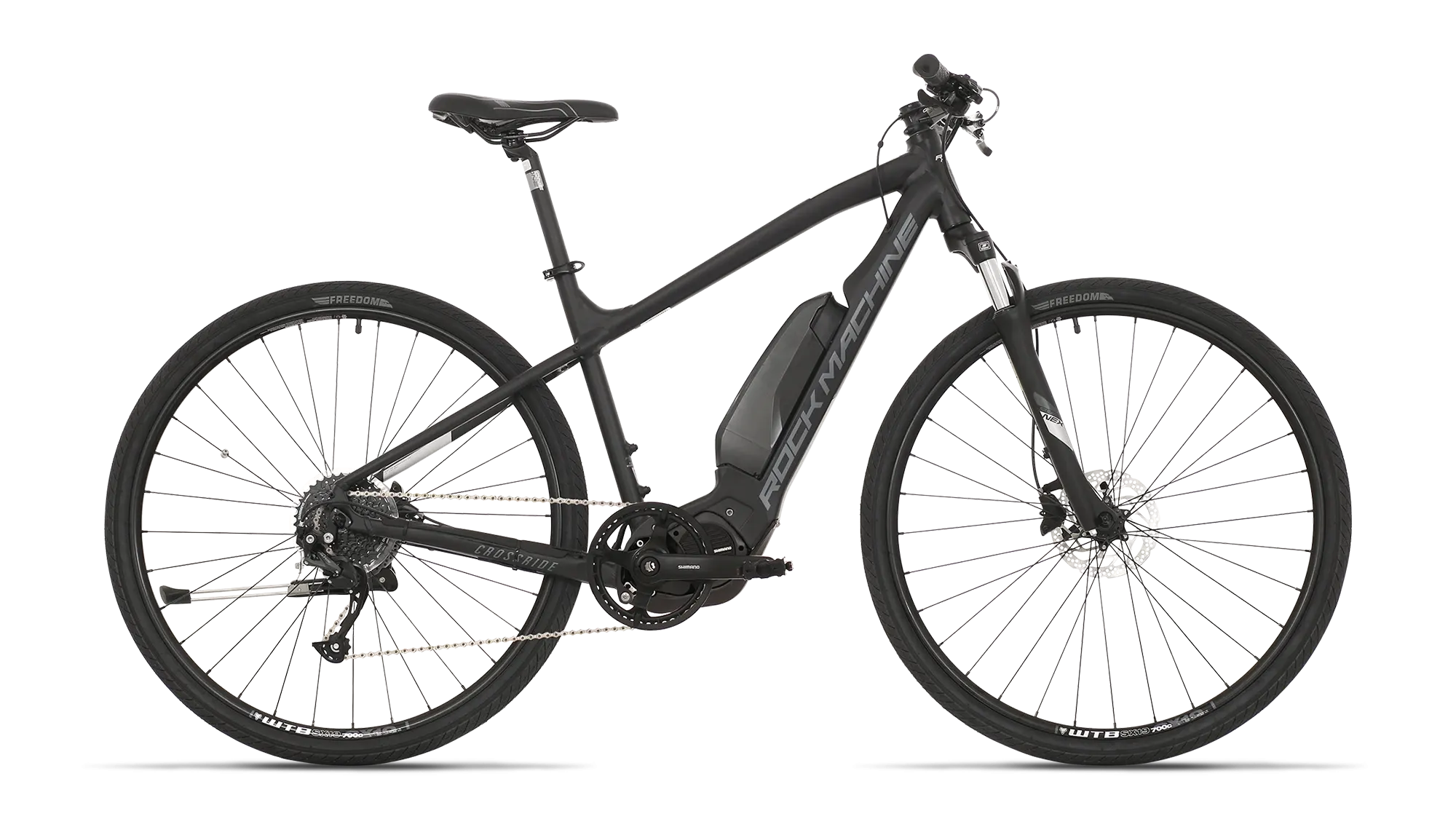 Rock Machine Crossride e400 - matt schwarz - 45 cm (18“)